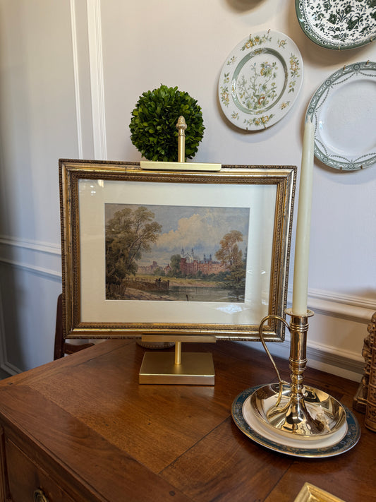 Art Easel with Acorn Finial