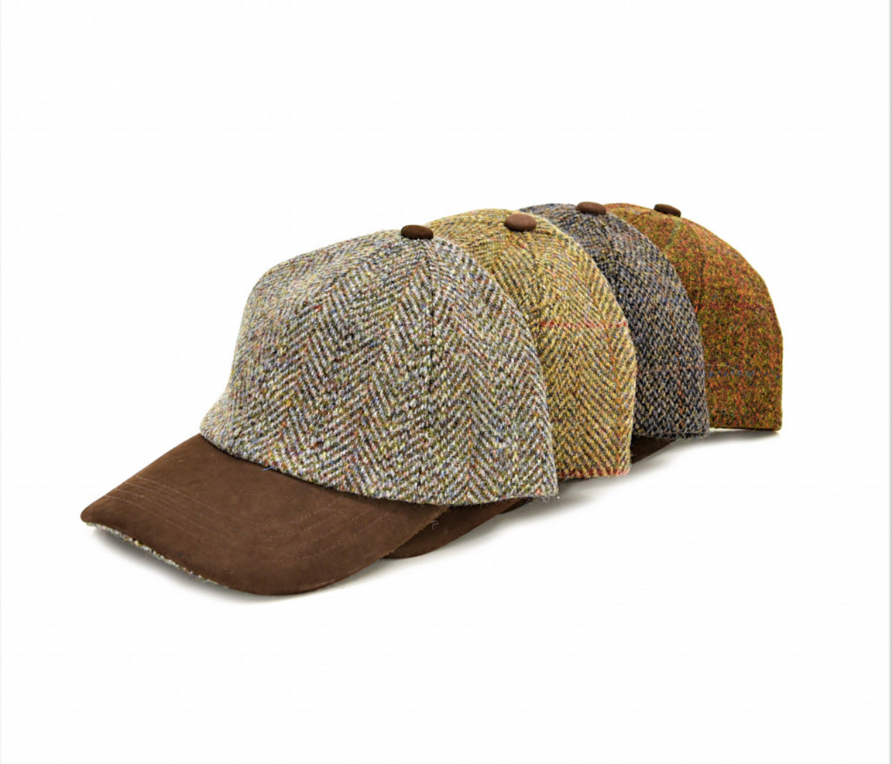 Baseball Hat: Harris Tweed