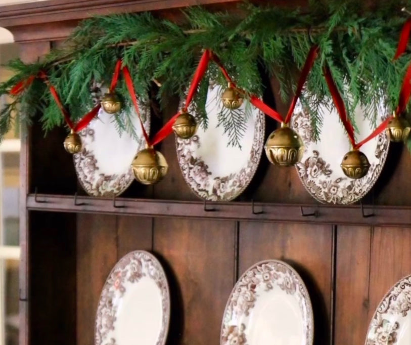 Solid Brass Sleigh Bells