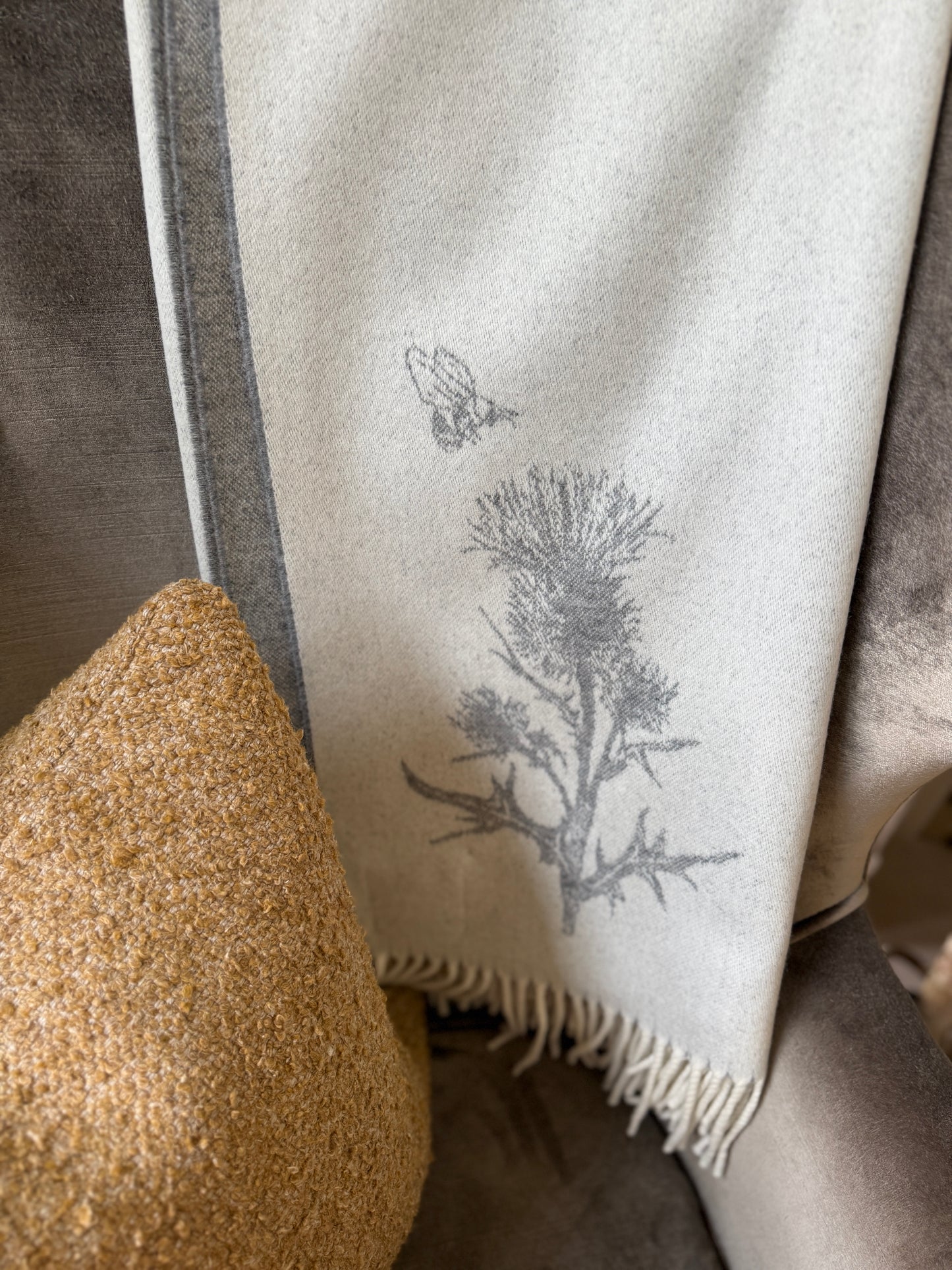 Thistle Wool Throw