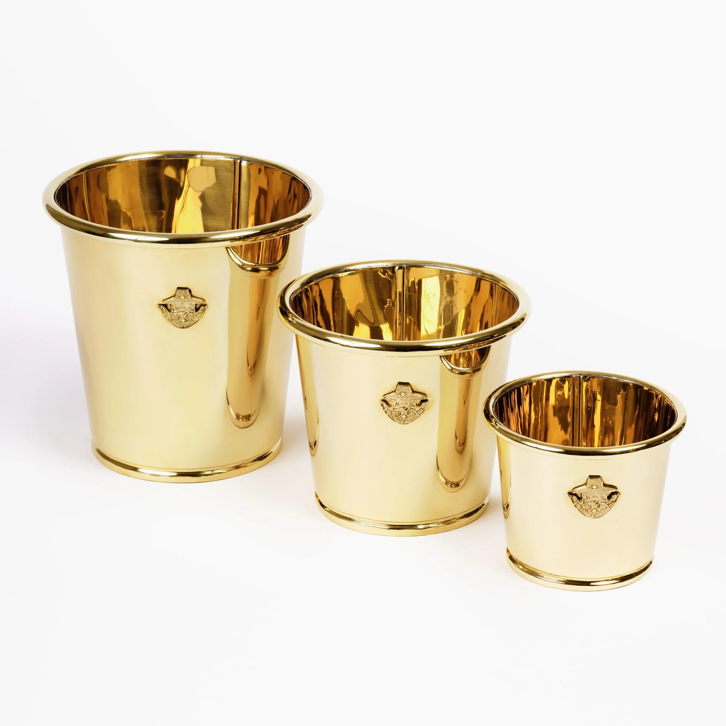 Brass Steel Flowerpot