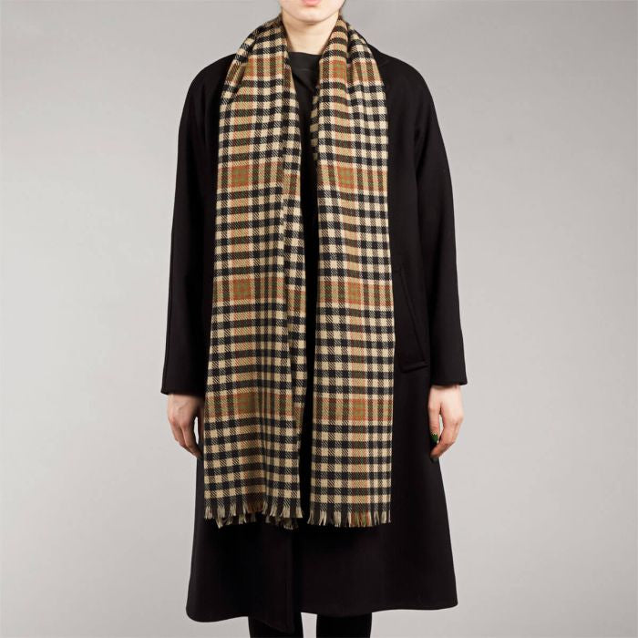 Burns Antique Wool Cashmere Scarf