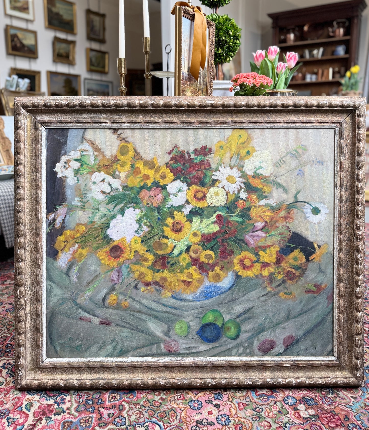 Oil Painting: Floral Still Life