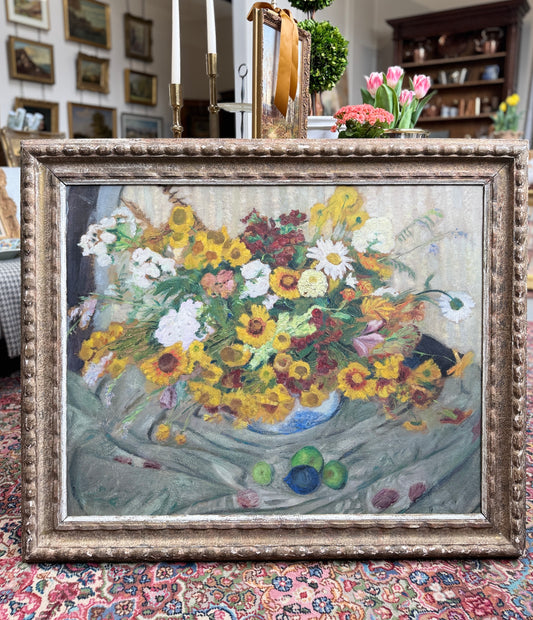 Oil Painting: Floral Still Life