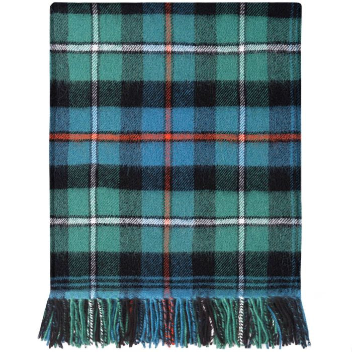 MacKenzie Tartan Wool Throw