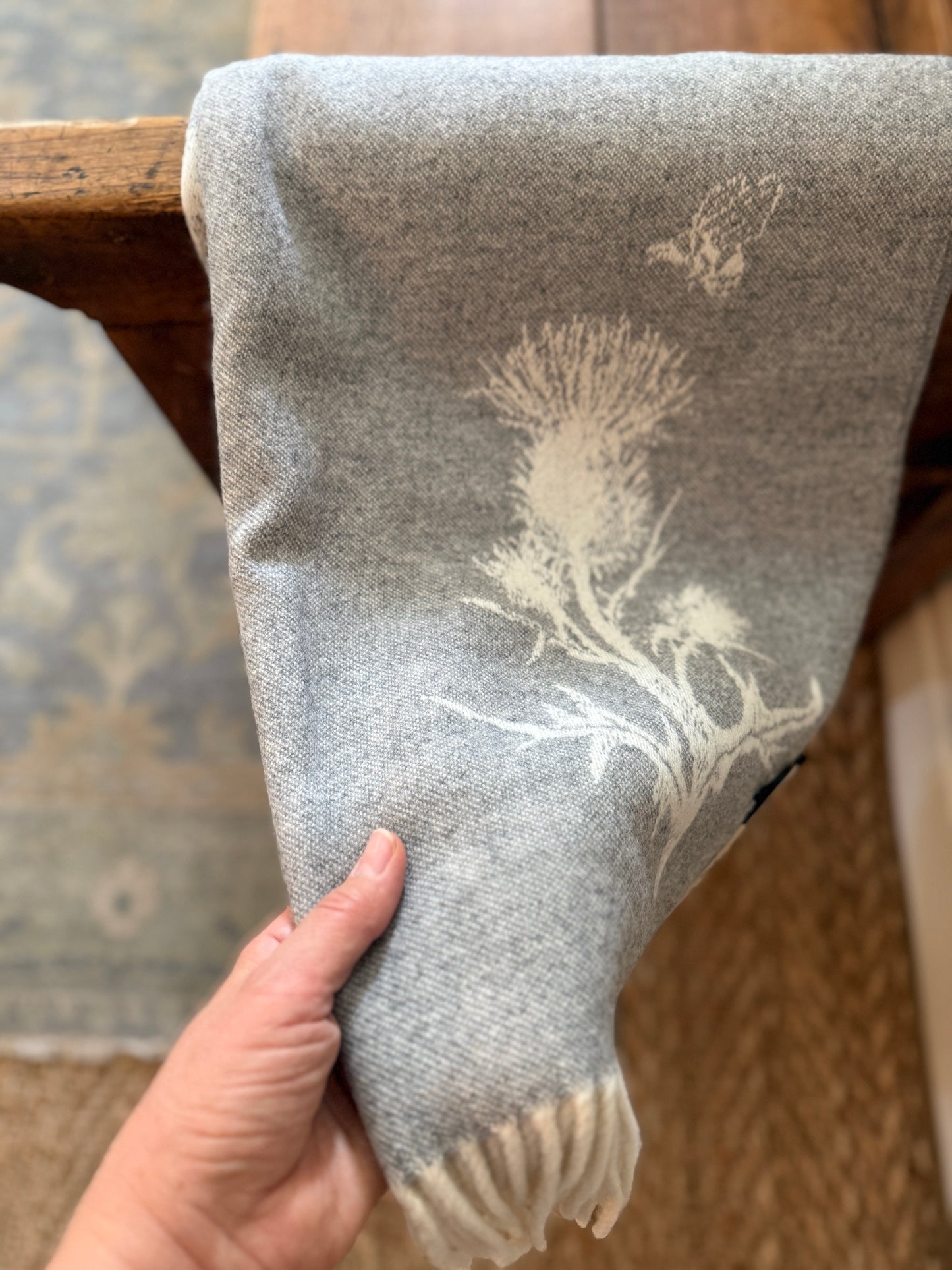 Thistle Wool Throw