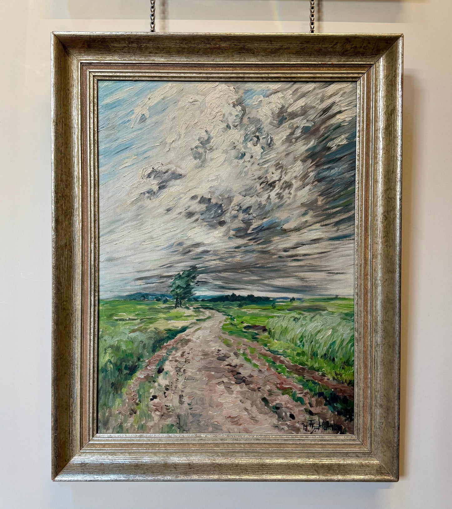 High Winds Oil Painting
