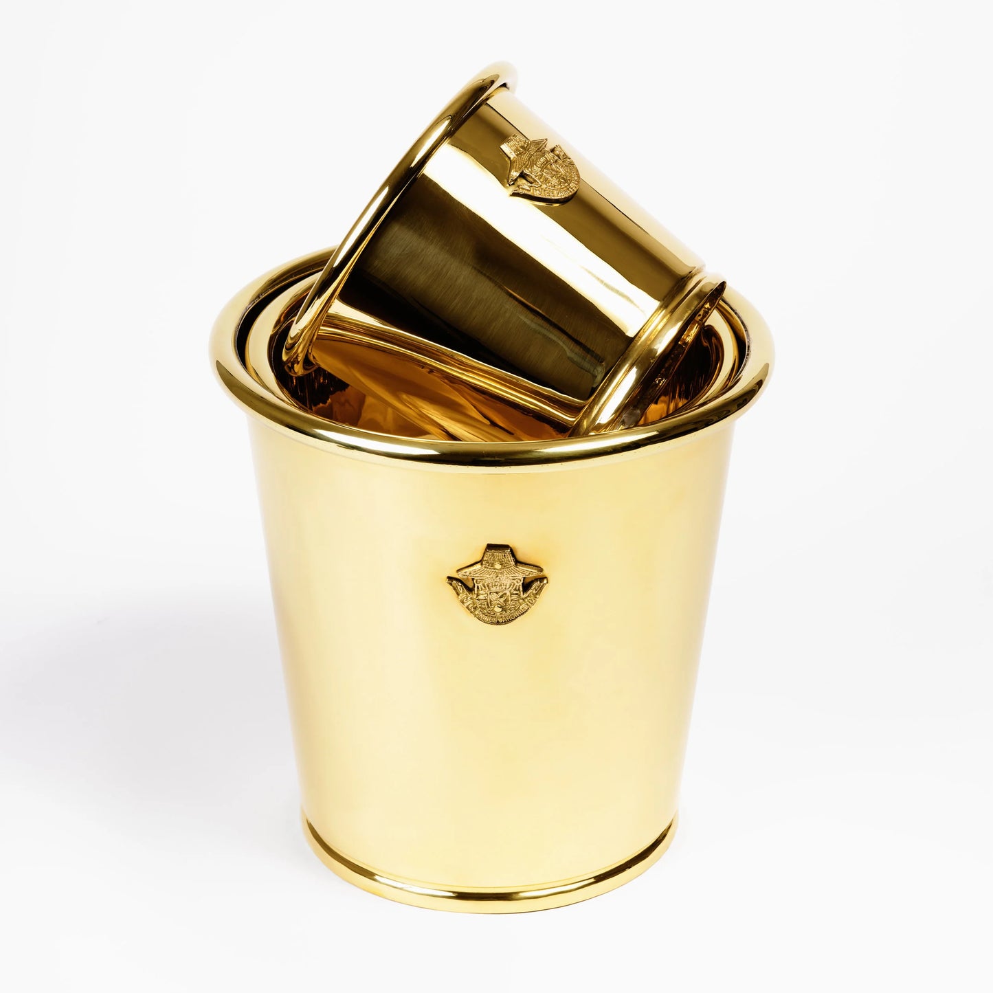 Brass Steel Flowerpot