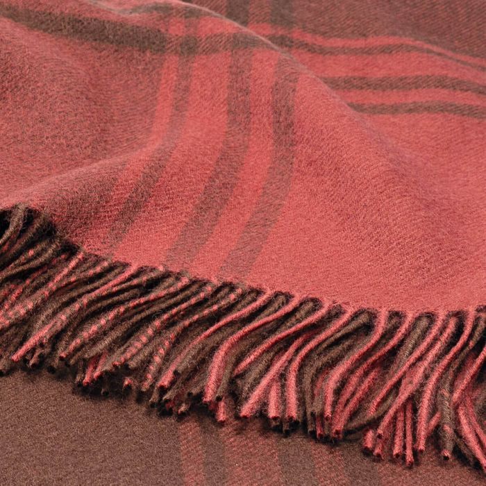 Ettrick Moorit Wool Throw