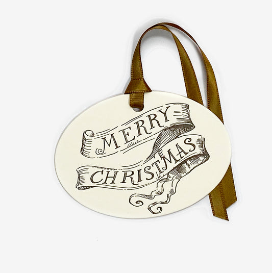 Gift Tags: Christmas Banner