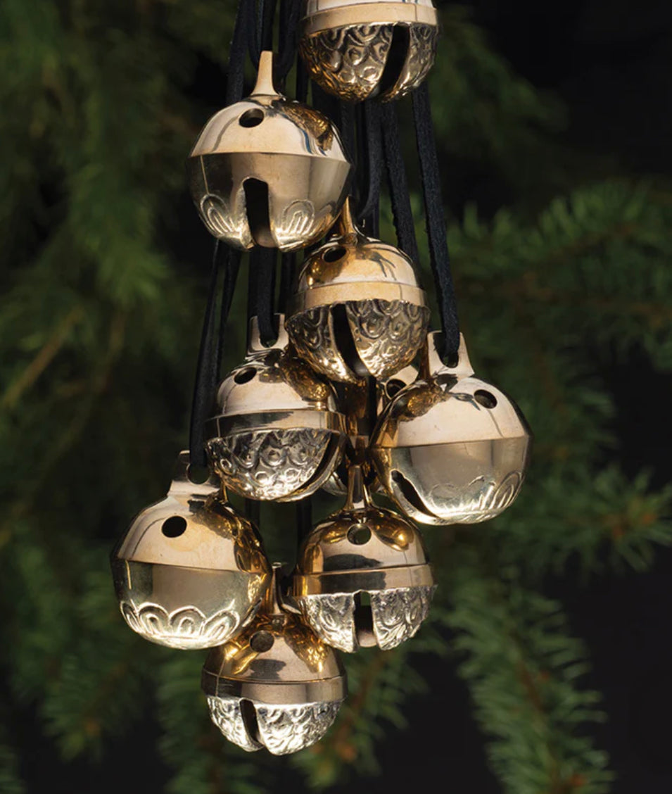 Solid Brass Sleigh Bells