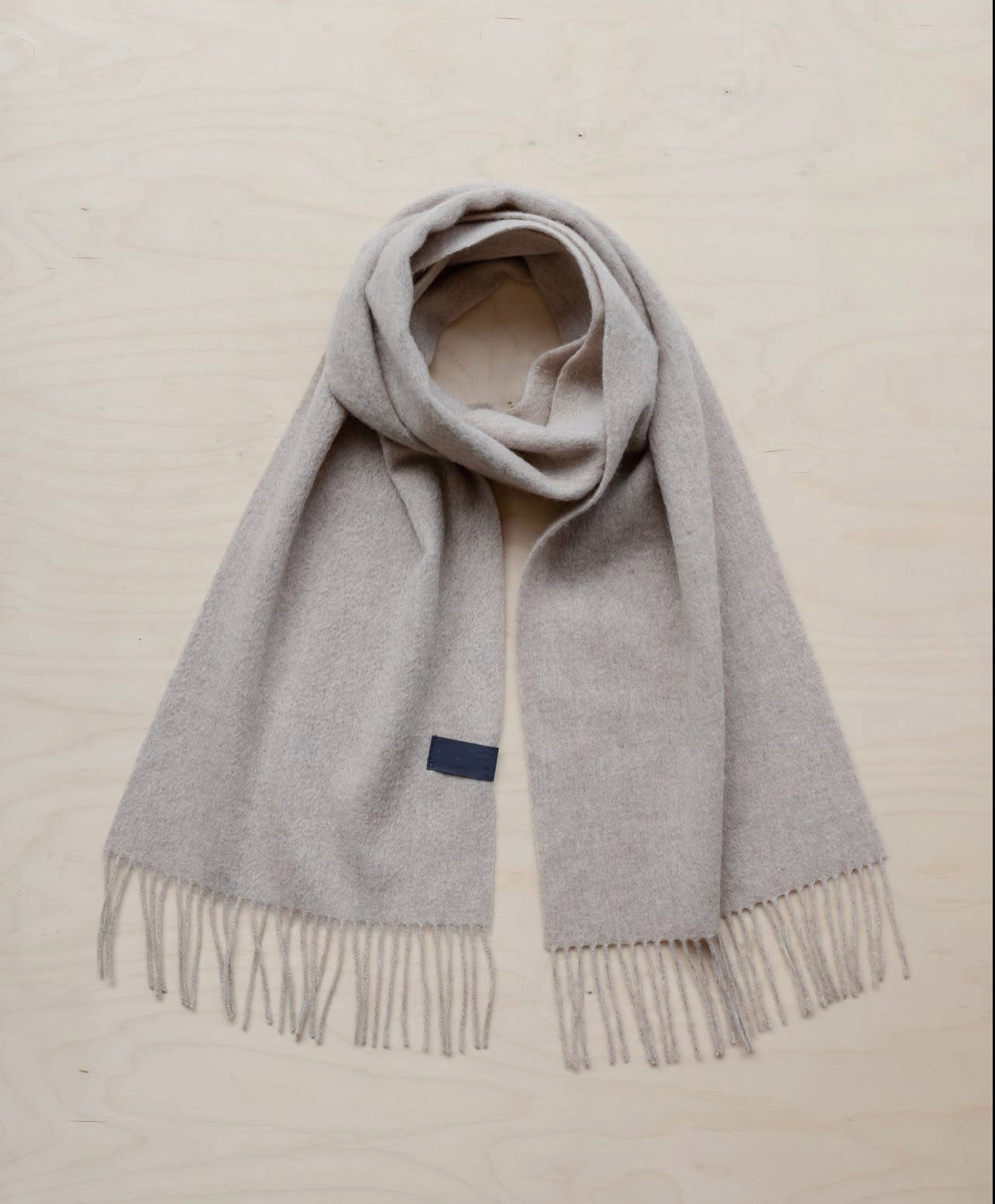 Scarf: Oatmeal Lambswool