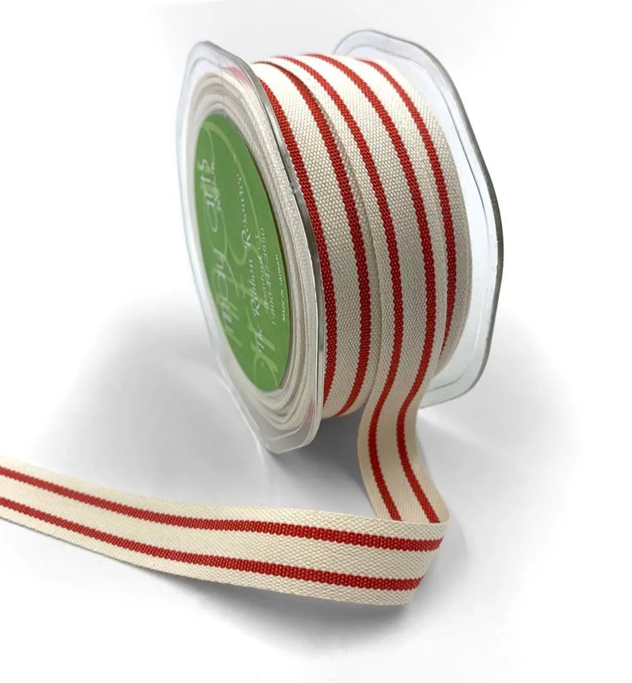 Striped Cotton Ribbon