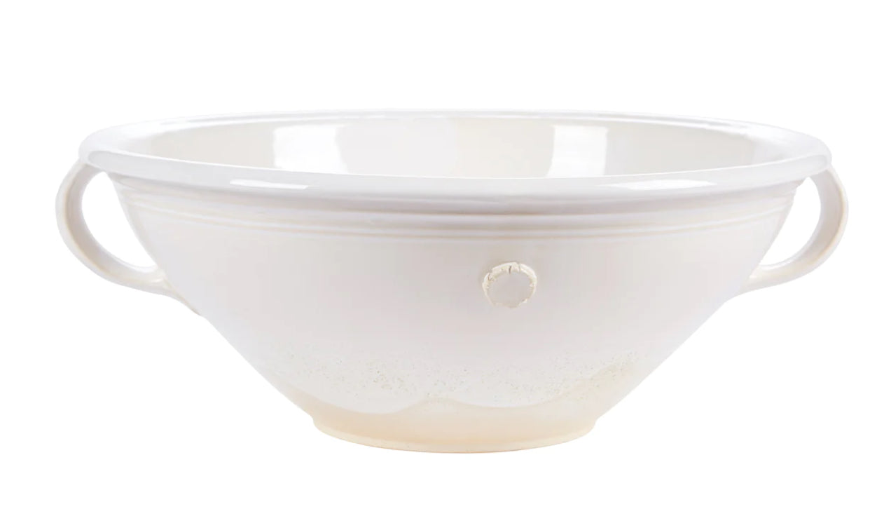 European Handthrown Serving Bowl