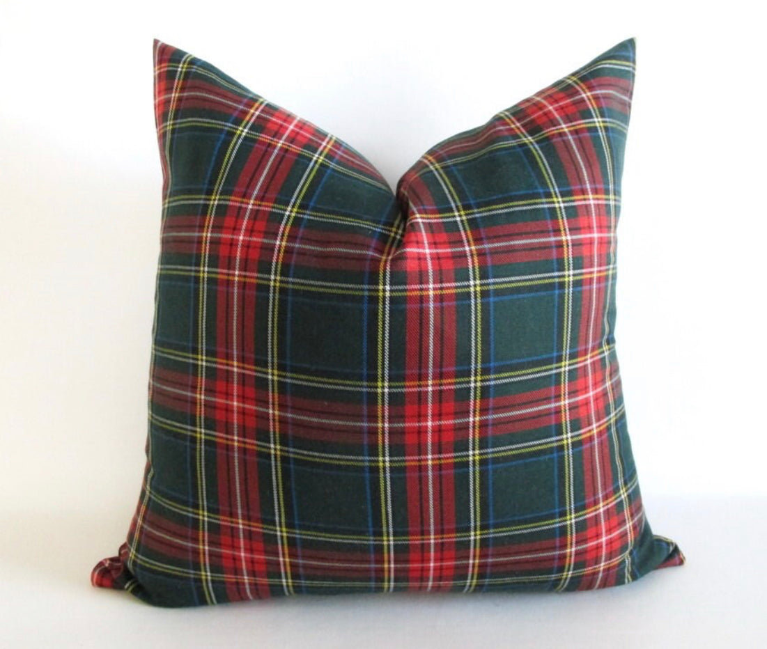 Custom Pillows: Choose Your Family Tartan