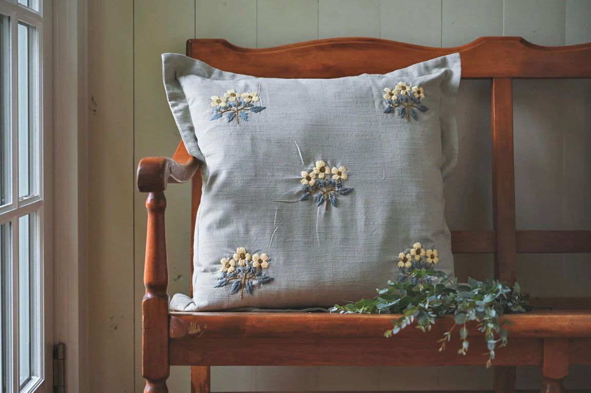 Embroidered Pillows