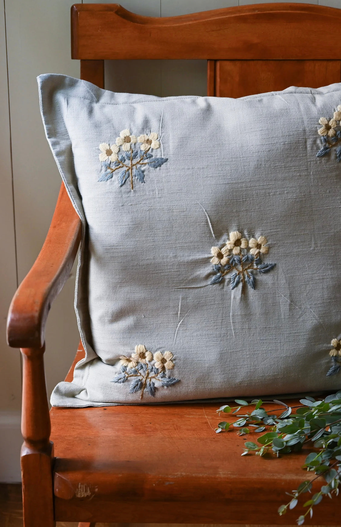 Embroidered Pillows