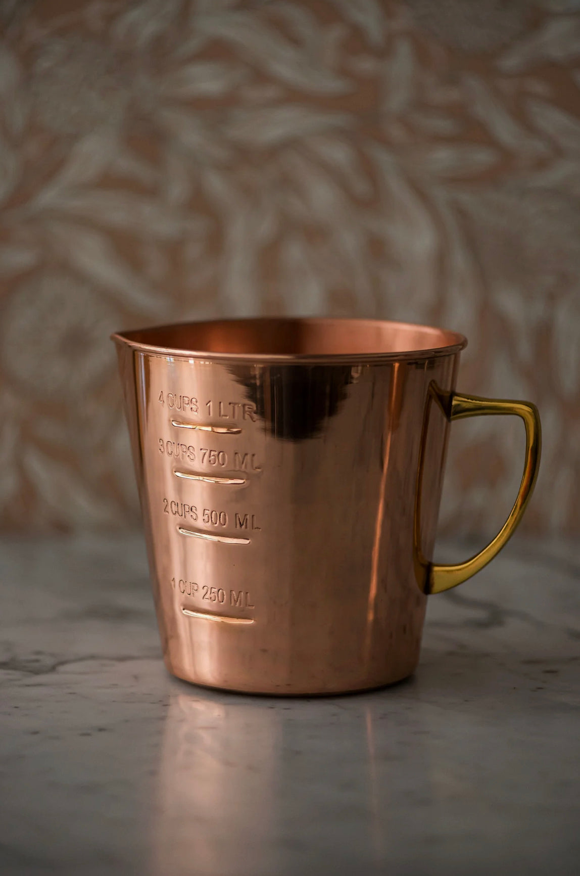 Copper Measuring Cup (4 Cup Size)