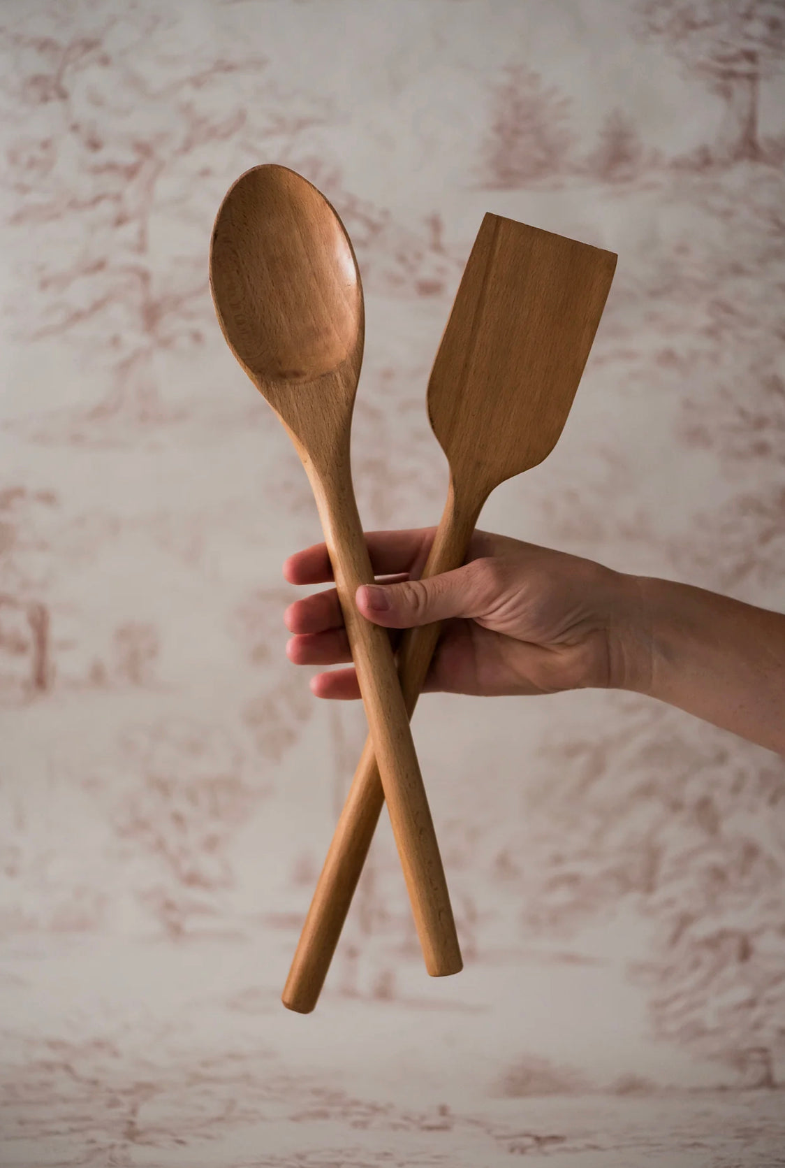 Mango Wood Spatula Set