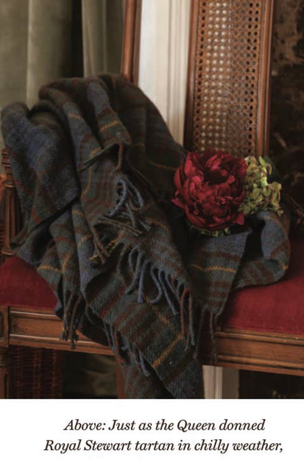 Scottish Highlands Wool Throw