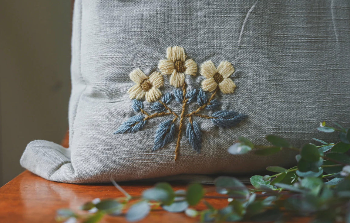 Embroidered Pillows