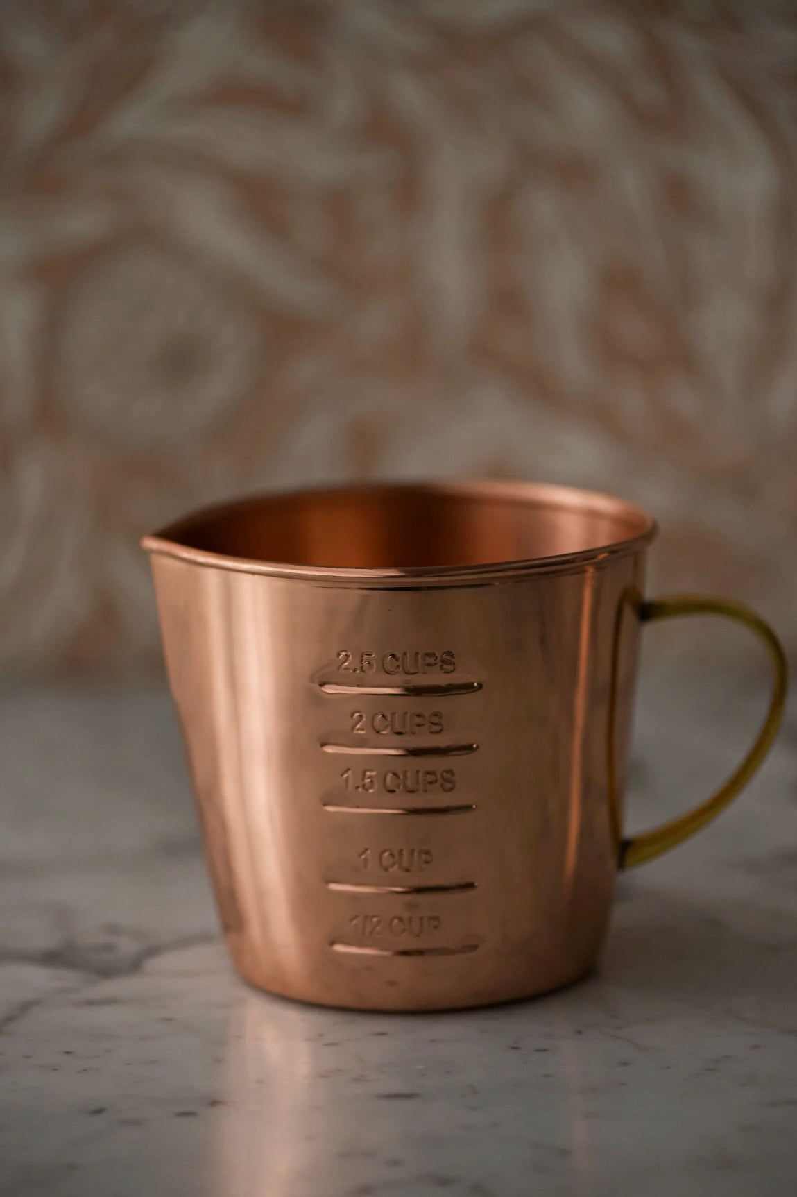 Copper Measuring Cup (2.5 Cup Size)