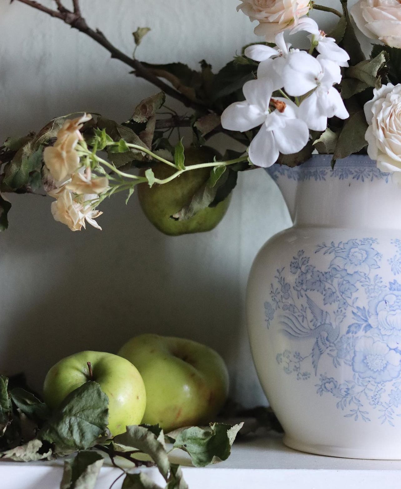 Blue Large Etruscan Jug