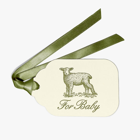 Gift Tags: Baby Lamb