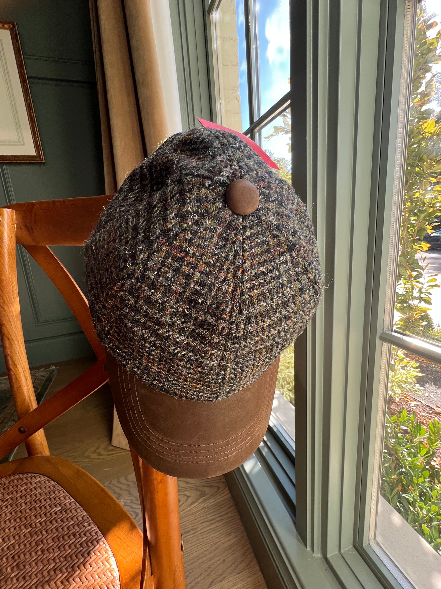 Baseball Hat: Harris Tweed