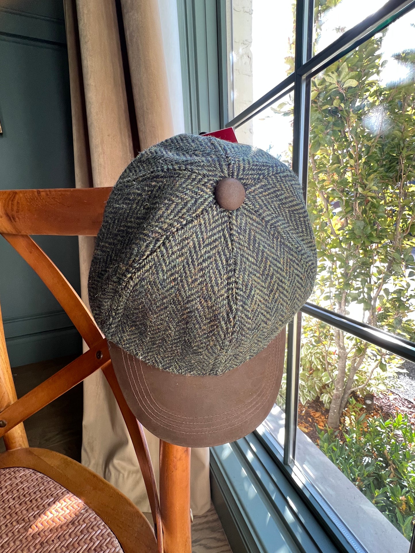 Baseball Hat: Harris Tweed