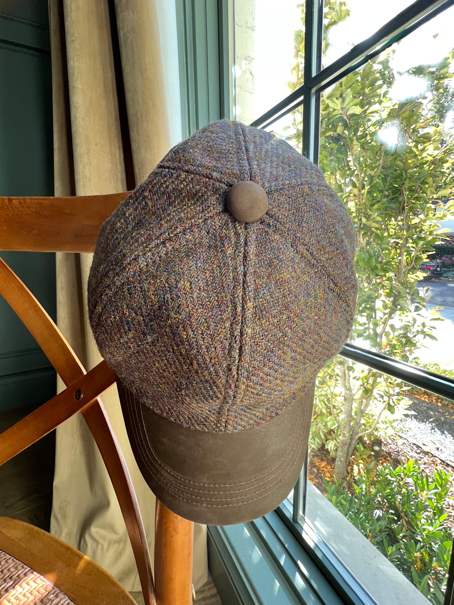 Baseball Hat: Harris Tweed