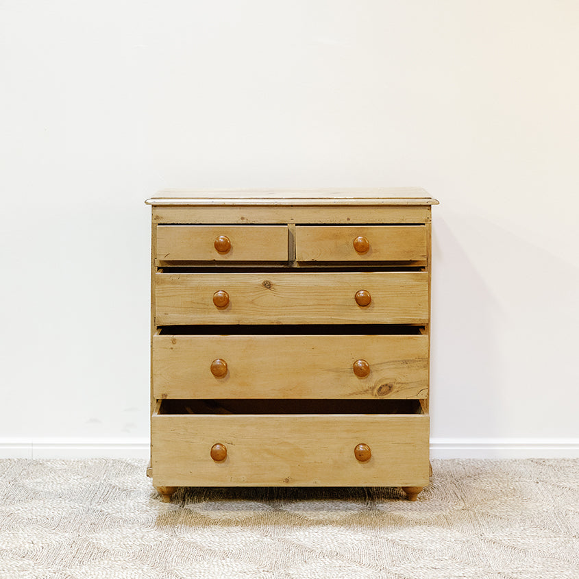 Simple English Pine Chest