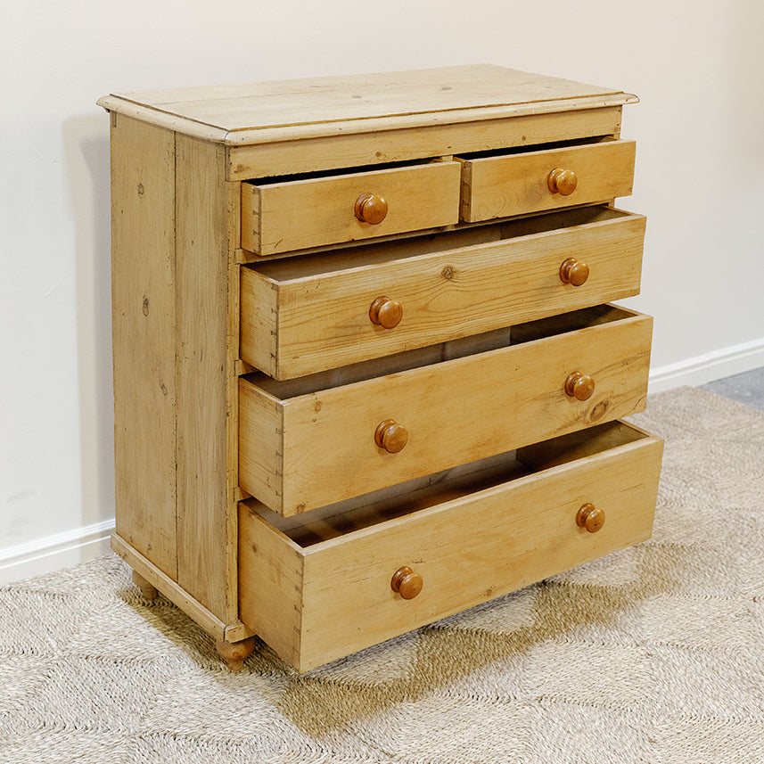 Simple English Pine Chest