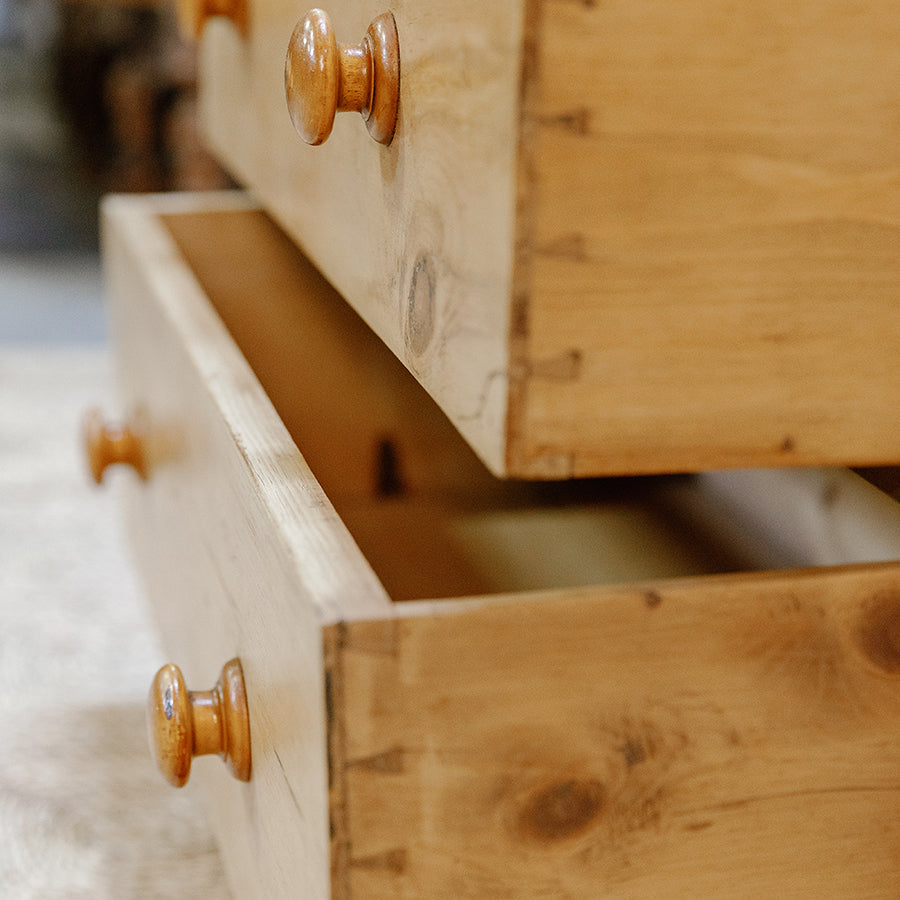 Simple English Pine Chest