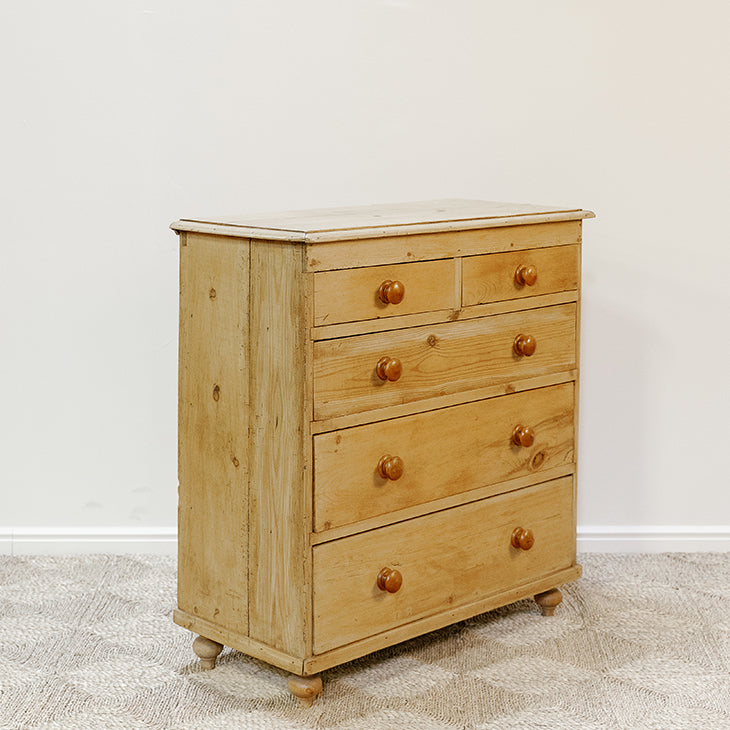 Simple English Pine Chest