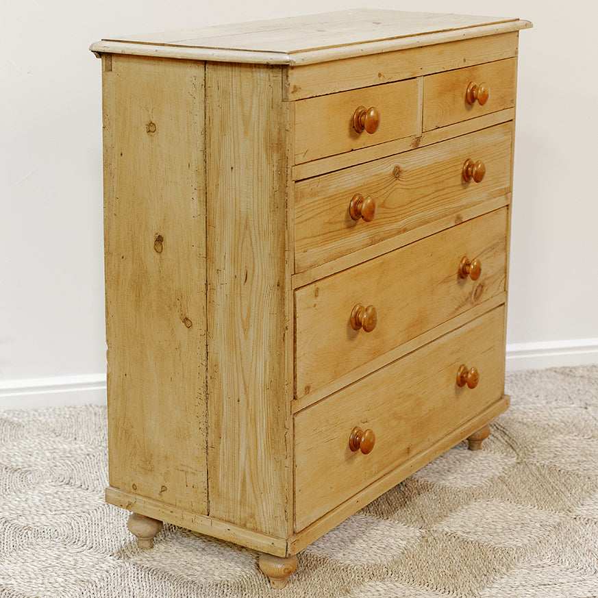 Simple English Pine Chest