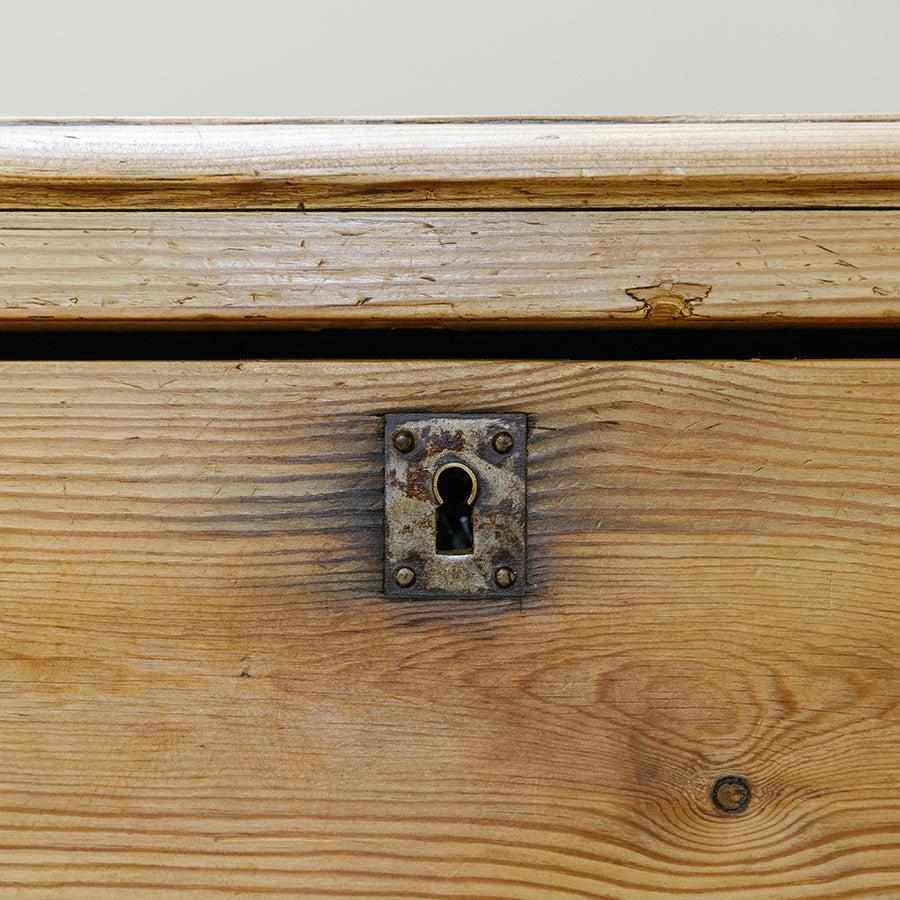 Pine Counter with Shop Front