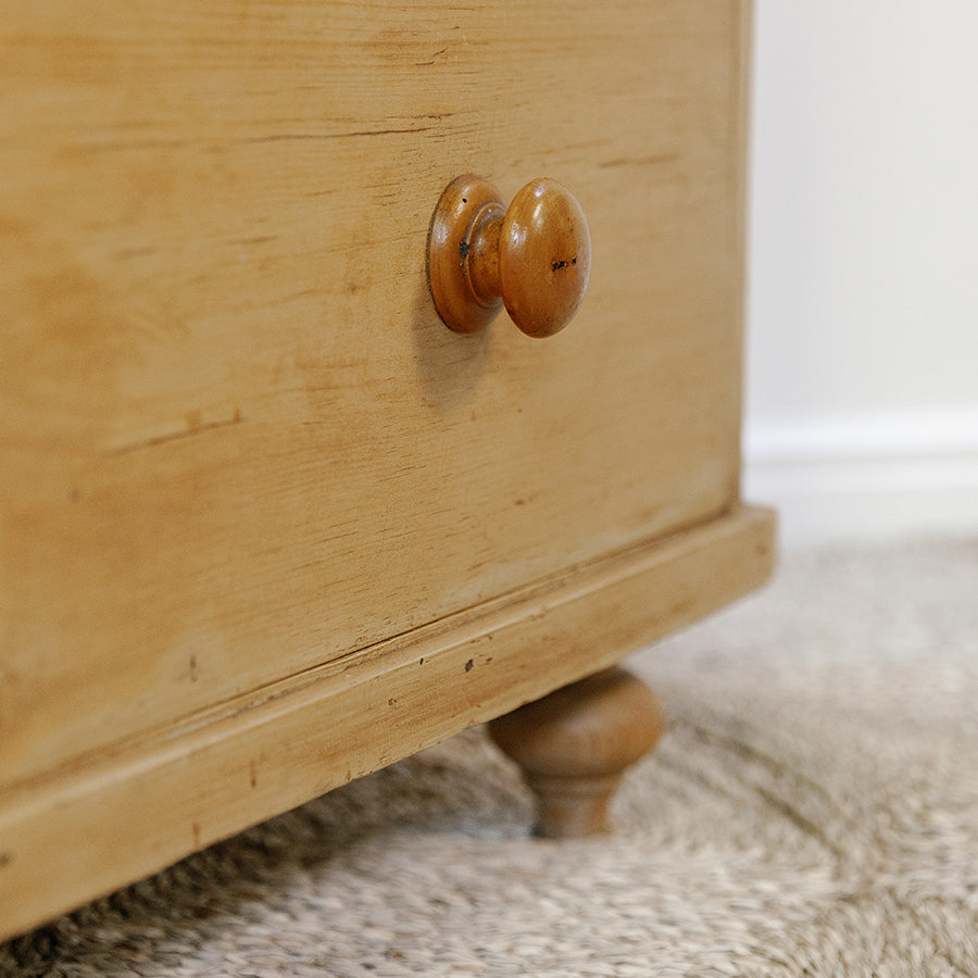 Simple English Pine Chest