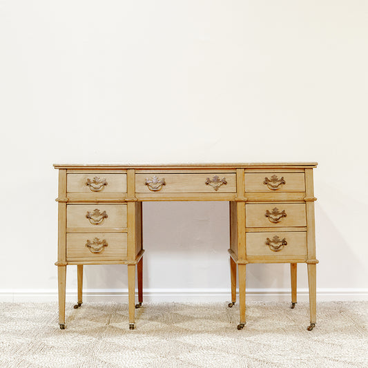 Victorian English Pine Desk