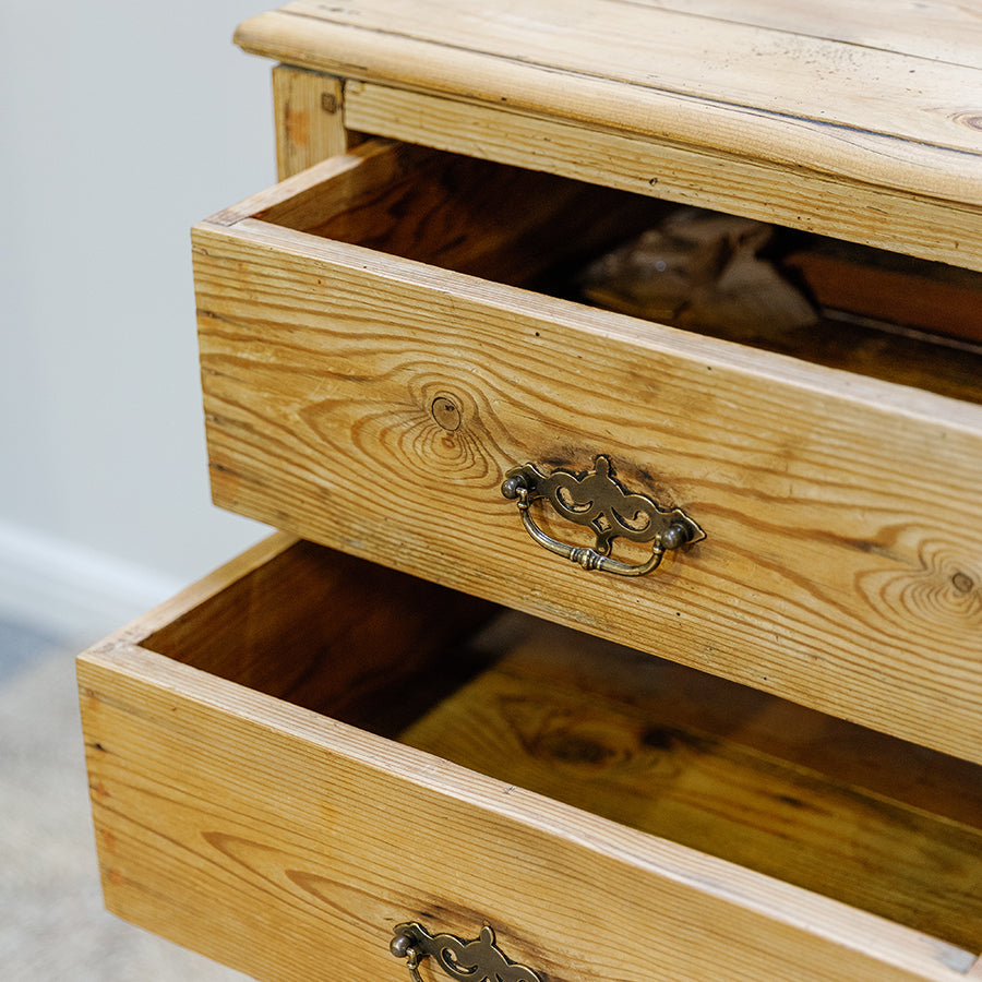 Pine Counter with Shop Front