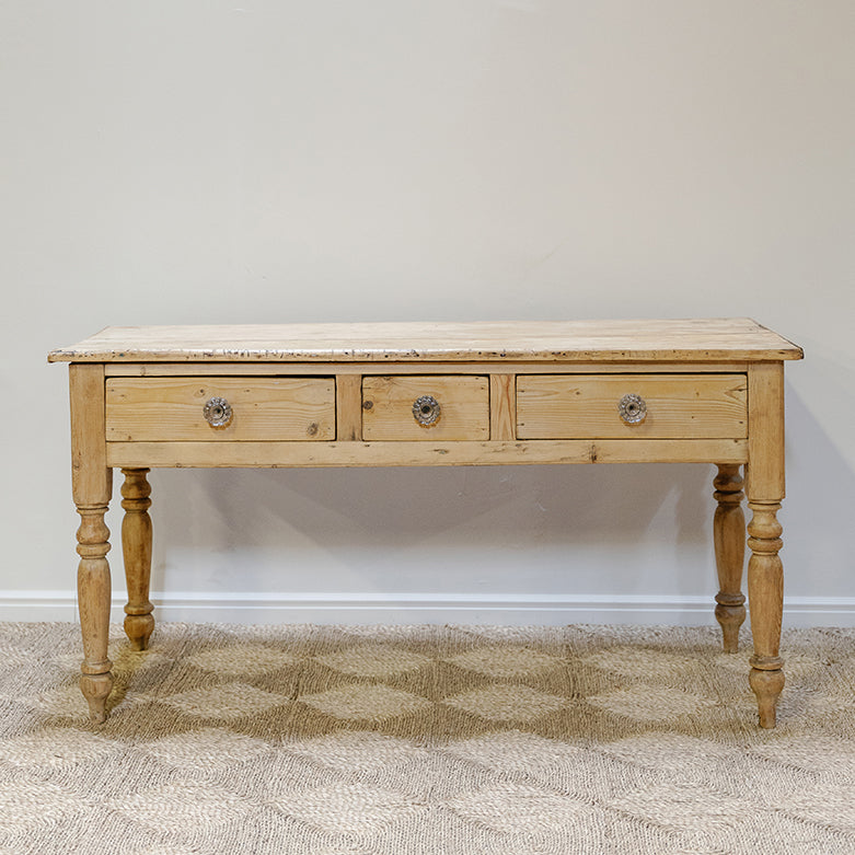 English Rustic Pine Table