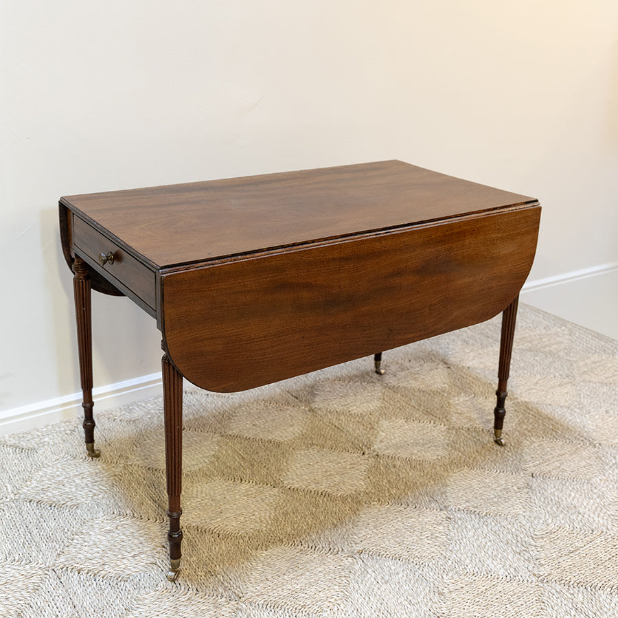 19th C Regency Mahogany Pembroke Table