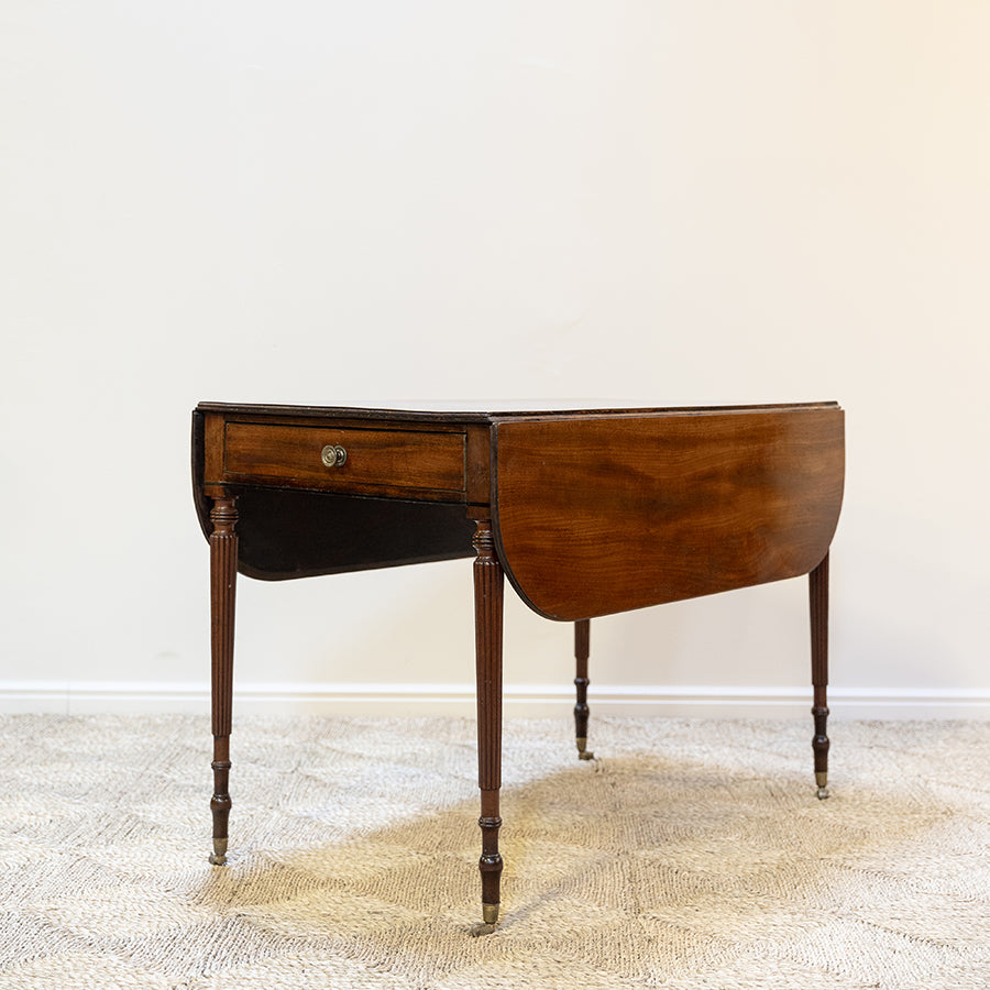 19th C Regency Mahogany Pembroke Table