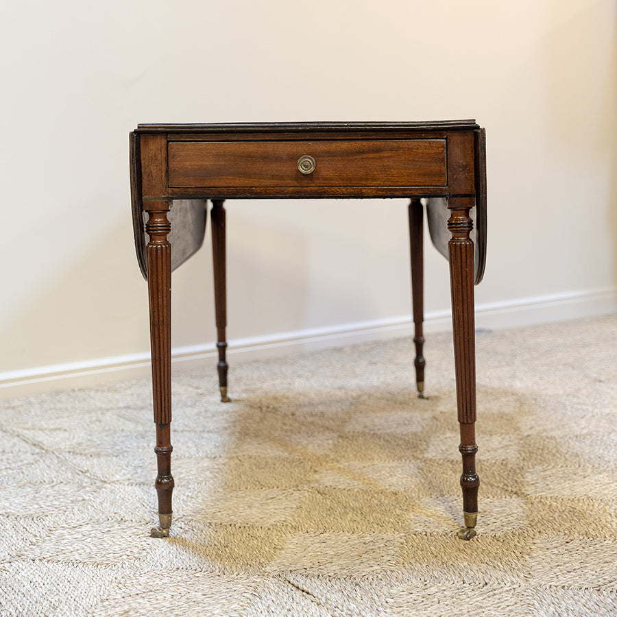 19th C Regency Mahogany Pembroke Table