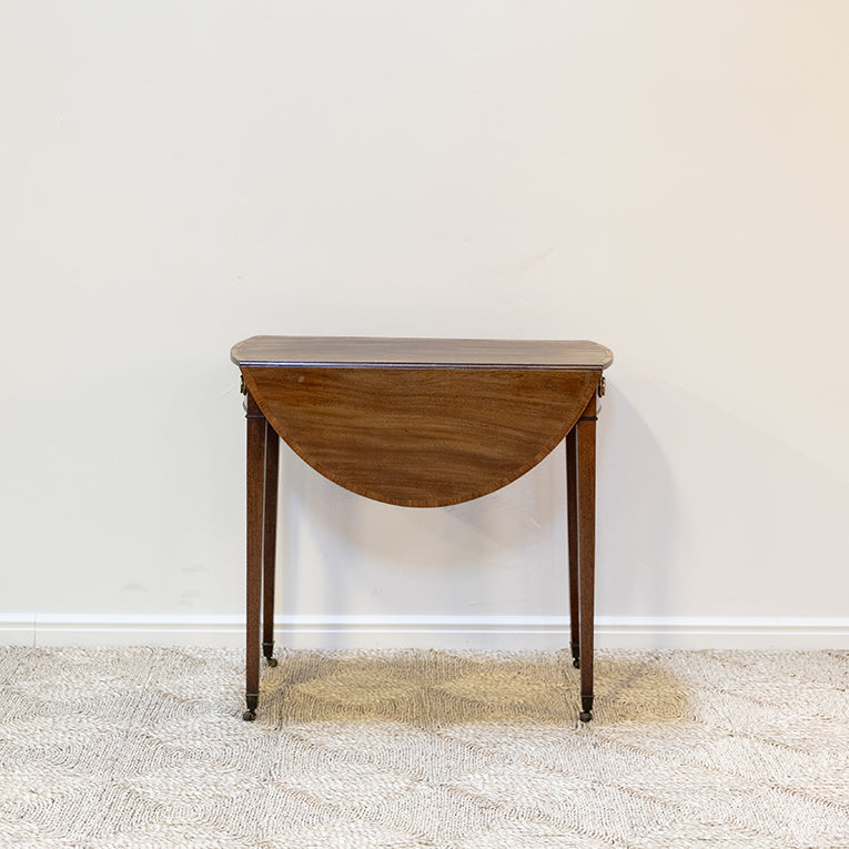 Georgian Inlaid Mahogany Pembroke Table