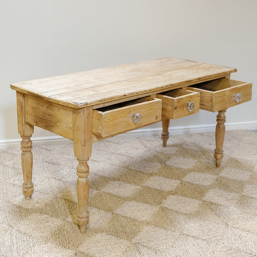 English Rustic Pine Table