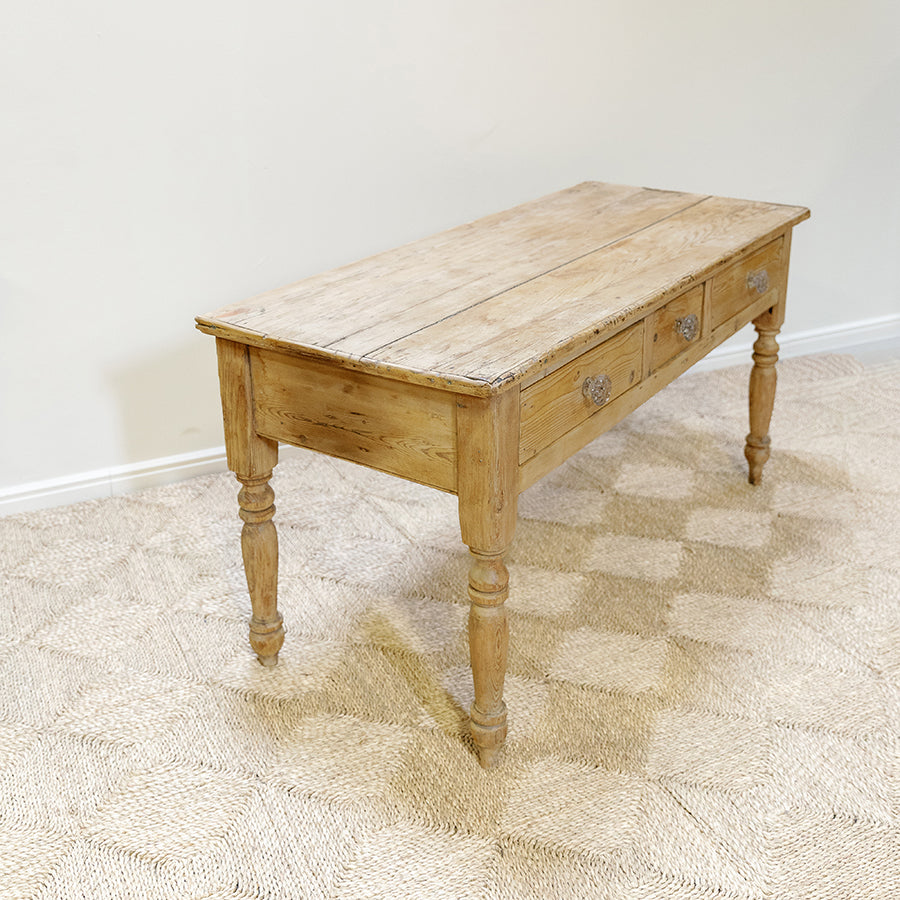 English Rustic Pine Table