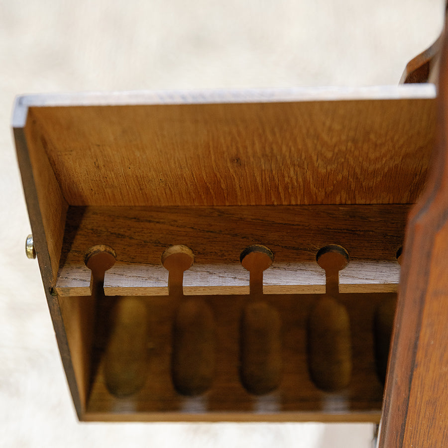 Oak Arts & Crafts Stand