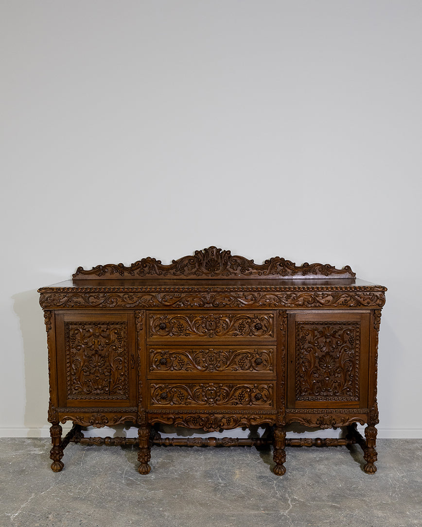 Jacobean Renaissance Carved Sideboard