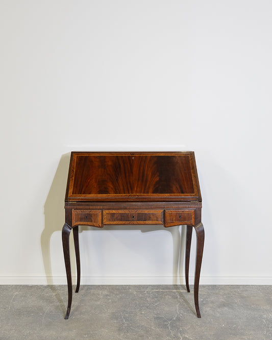 Rosewood Inlay Secretary Desk